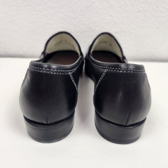 Salvatore Ferragamo Sport Grande Black Loafers Men Size 7.5B Narrow US 8.5 main image 7